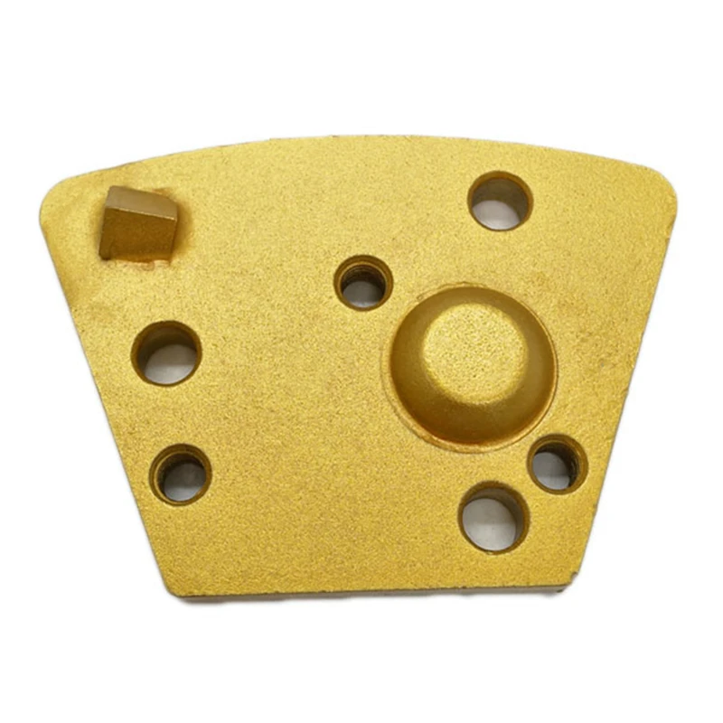 

PCD Thread Holes Trapezoid Concrete Grinding Block Diamond Floor Polishing Disc With One Quarter PCD Round Segment 9PCS