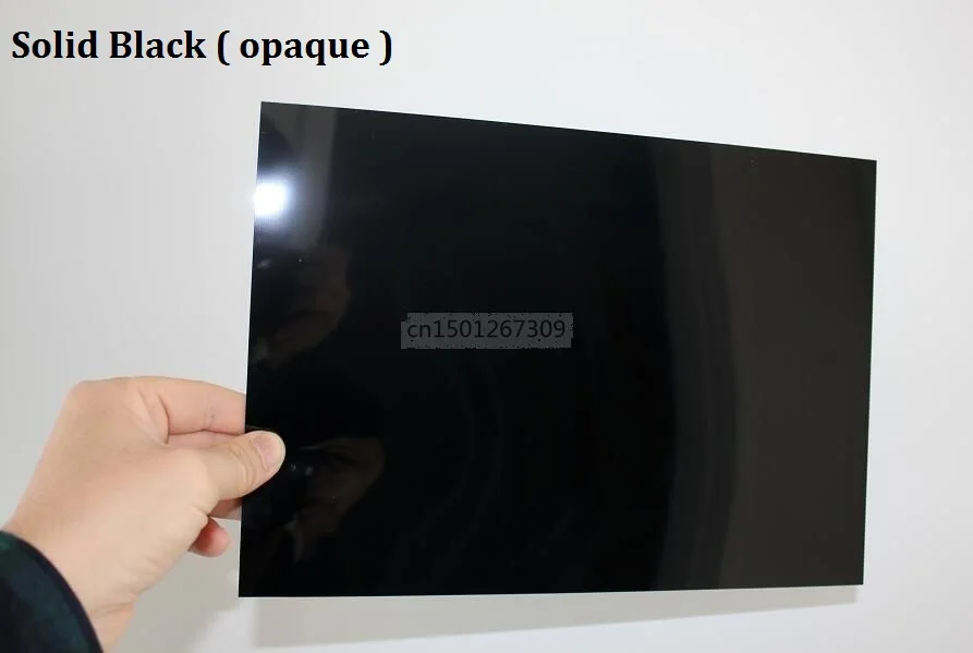 A4 твердая черная пластиковая обвязочная крышка ПВХ ацетатные листы Толстая 250