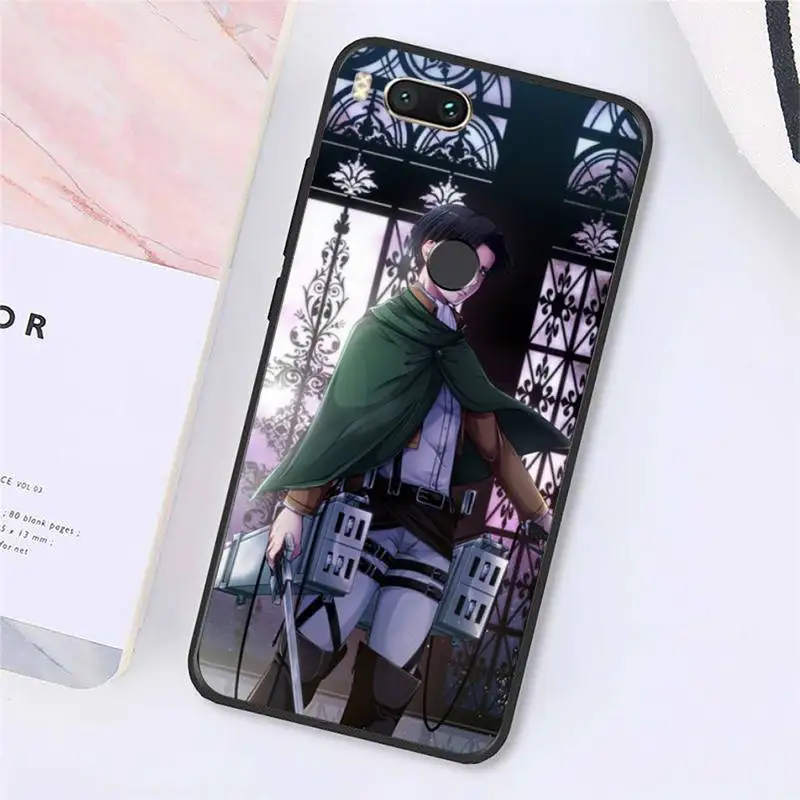 

Levi Akerman anime Phone Case For Xiaomi Redmi 8 9 9t 5plus 9se k20 mi8 max3 lite 9 note 6 8 9t 9s 10 pro