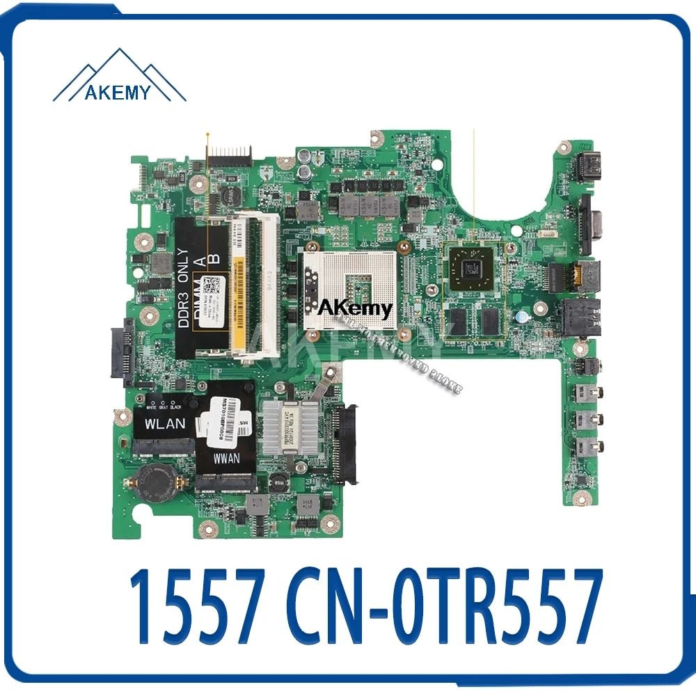 Для For DELL 1557 материнская плата с HD4570 DA0FM9MB8D1 CN 0TR557 TR557|Материнские платы| |