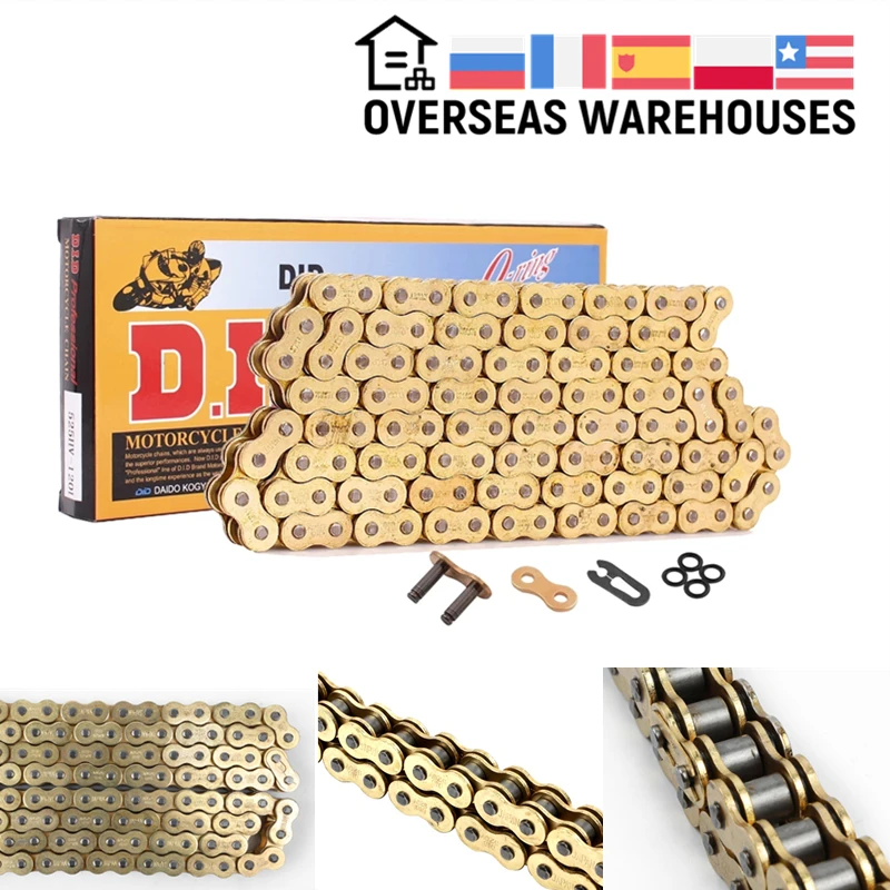 

Универсальное уплотнительное кольцо для мотоциклетной цепи, 520, 525, 530, 428, 120 звенья для квадроцикла