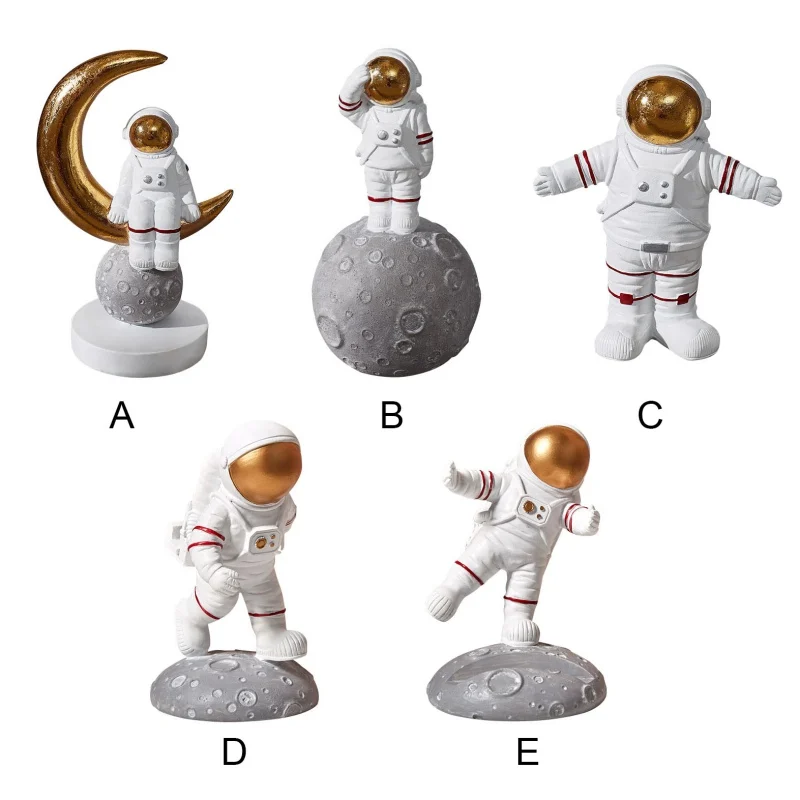 3D с космонавтом на украшение статуэтки Универсальный сотовый телефон стенд