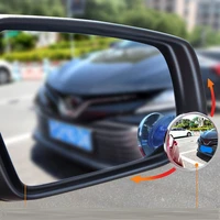 360 degree hd blind spot mirror for car reverse framed ultra thin wide angle round convex rear view mirror car accessories