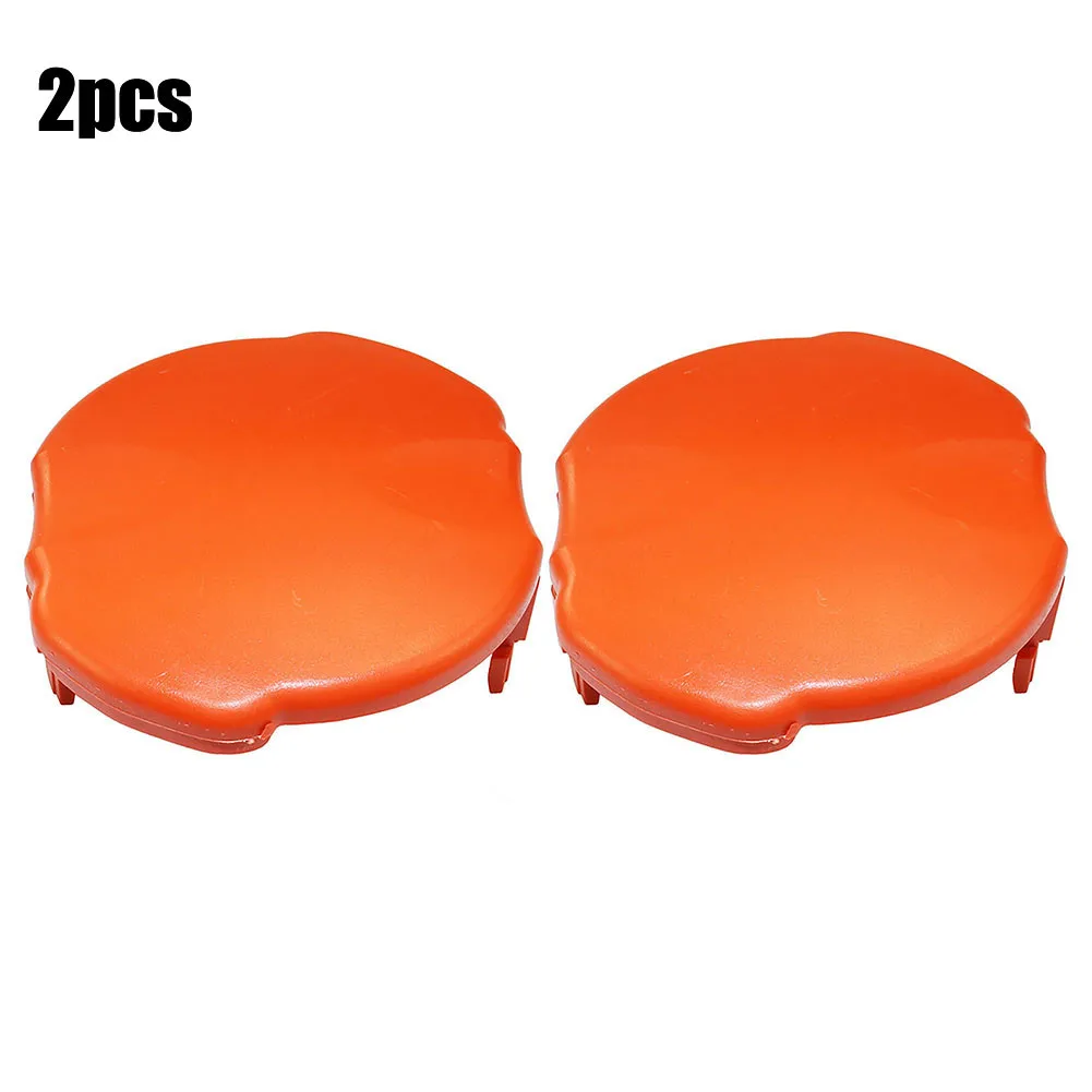 

2Pcs Strimmer Head Trimmer Spool Cover Cap Spools Replacement Lawn Mower Strimmers Cutter String Trimmer Accessories Parts