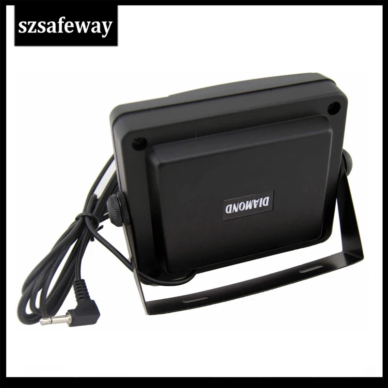

TS-750 Loudspeaker 3.5mm Jack Heavy Duty External Speaker for Yaesu Kenwood Icom CB VHF