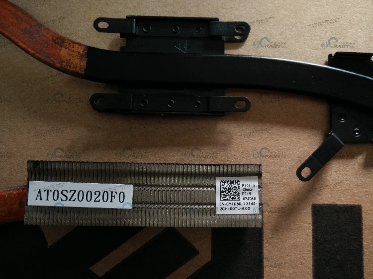 Новый Процессор охлаждающий вентилятор/радиатор для Dell Inspiron 15 3521 3721 5521 5535 5537 5721