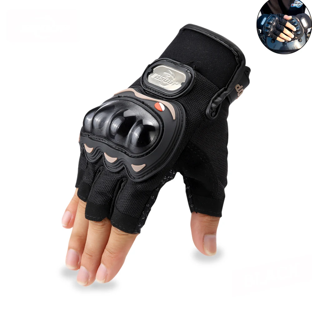 

Four seasons universal motorcycle off-road riding waterproof Half finger gloves For Yamaha MT-07 MT-09 For KAWASAKI Z800 Z900