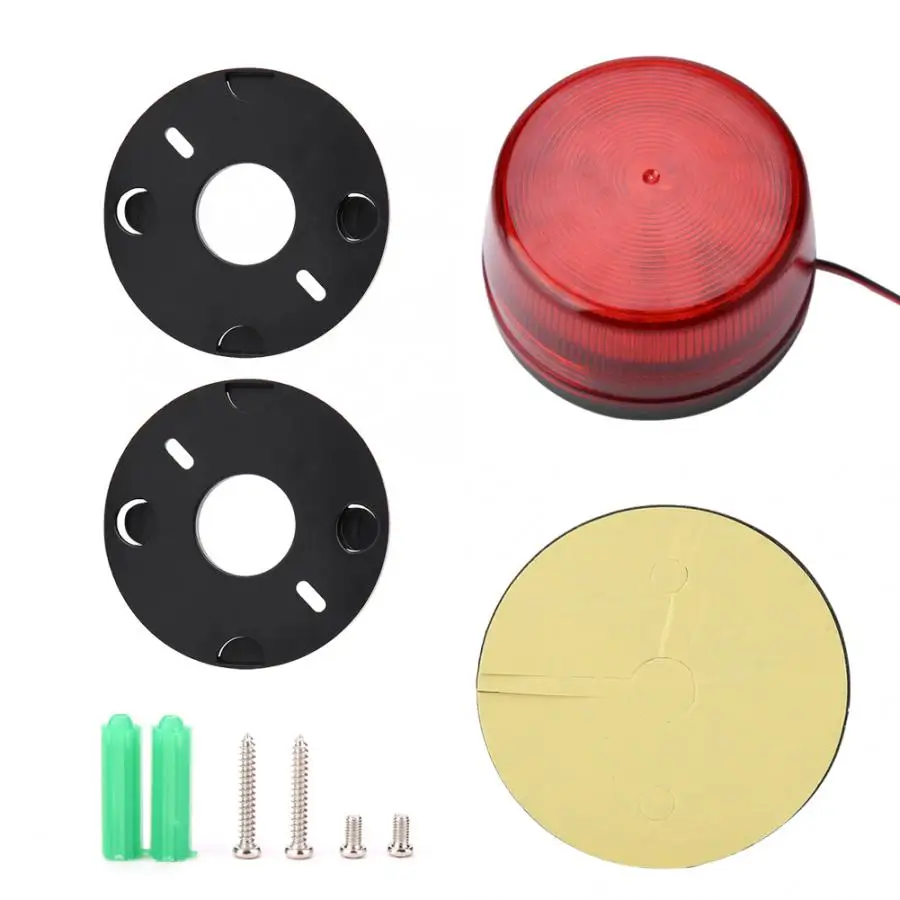 Сигнализация 1 шт. светодиодный стробоскоп фонарик Предупреждение льная лампа