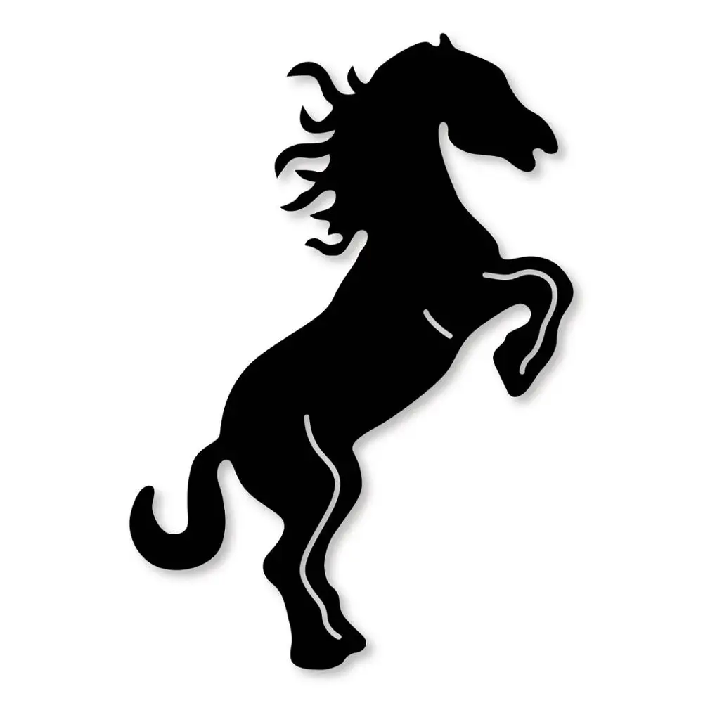 Стоящая Лошадь металлические резные штампы ремесленные скрапбукинг новинка 2019