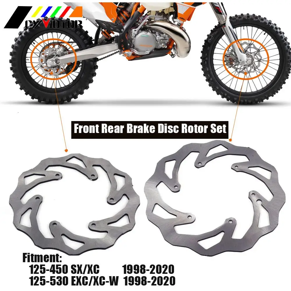 

220 260mm Front Rear Brake Disc Rotor For KTM SX SXF EXC EXCF XC XCF XCW Tpi XCFW EGS 125 150 200 250 300 350 450 500 1994-2021