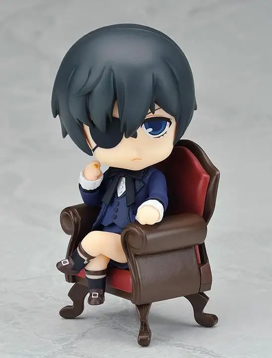 Почтовый ящик черный дворецкий Ciel Phantomhive Q версия Рисунок #117 ПВХ фигурка