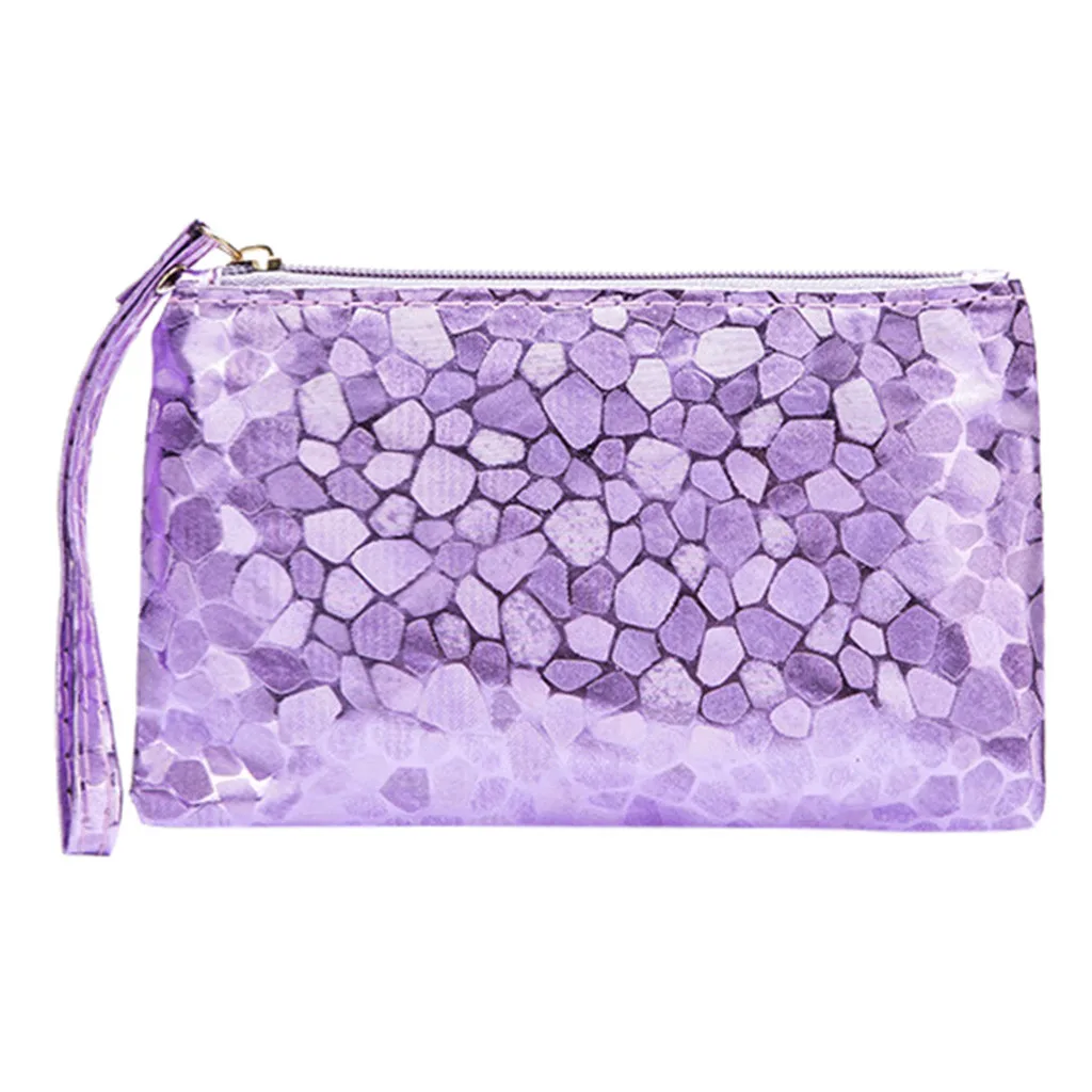 Женский клатч с каменным узором женский блестками новинка 2019 маленький кошелек