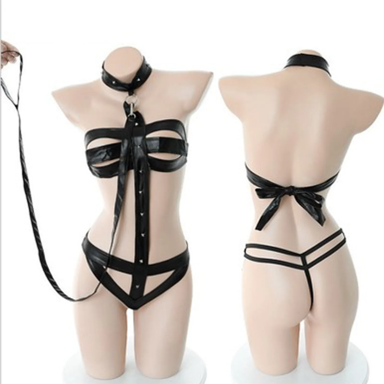 

Women Sexy Nightwear See-Through Lingerie Floral Mesh V-Neck Sling Bra Elastic Briefs Sissy Underwear Sets Sexy Lingerie Set