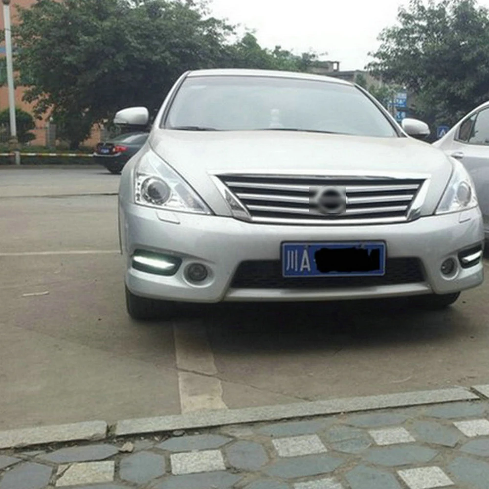 ECAHAYAKU Светодиодный дневной светильник для Nissan Altima teana 2010 2011 2012 DRL Дневной