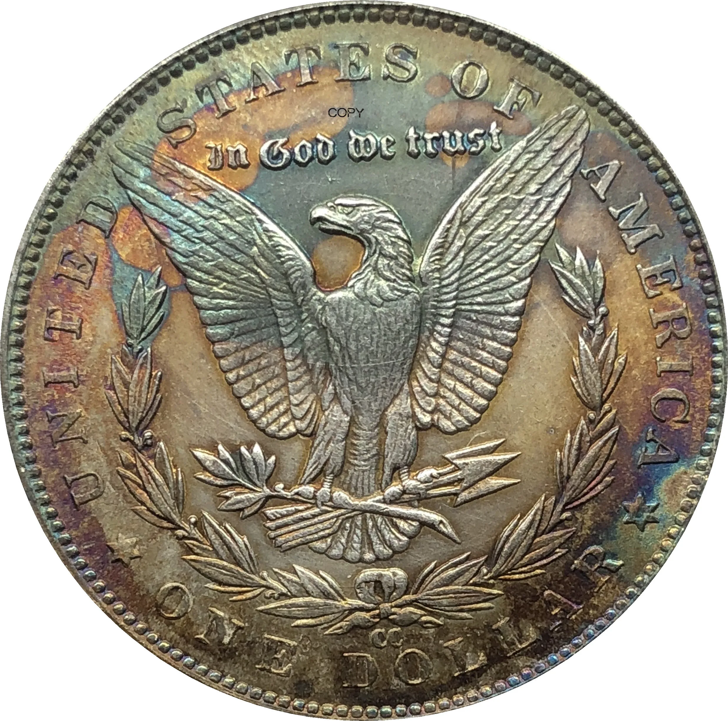 Соединенные Штаты Америки 1893 куб. См Морган один доллар США Монета свобода