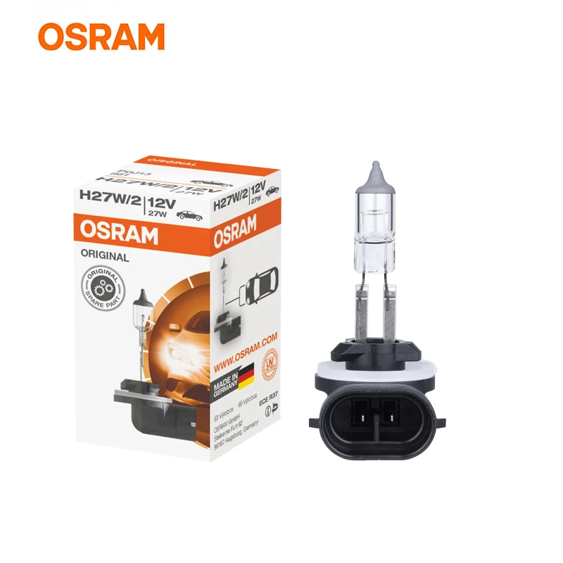 OSRAM оригинальный 880 881 H27/2 Вт 12 в 27 противотуманный светильник В 55 H7 H11 галогенный