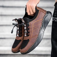 2021 hot sale mens casual shoes leather mens moccasins outdoor mens platform shoes lightweight mens shoes zapatillas hombre