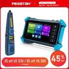 Pegatah CCTV тестер камера Мини монитор IPC 4K портативный монитор HDMI VGA Видео камера тестер ccfv безопасность lan кабель тестирование