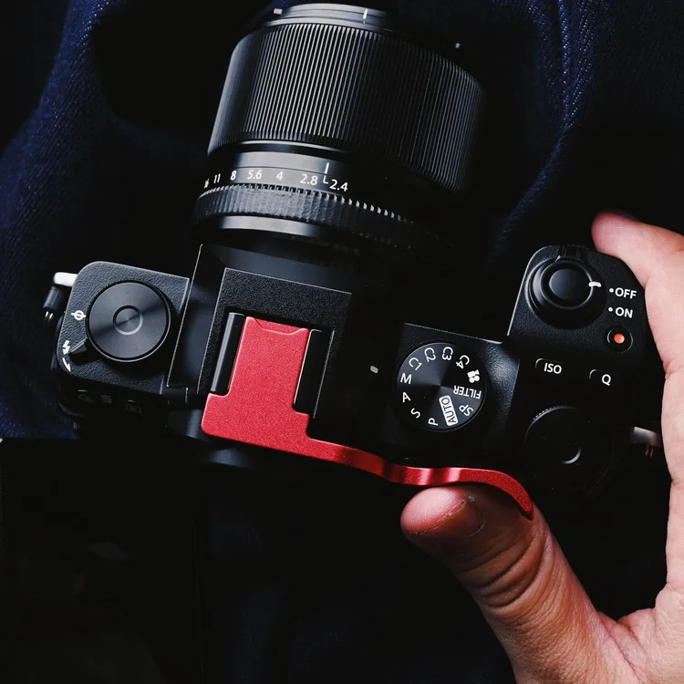 Держатель для большого пальца Горячий башмак Fuji XS10 X S10 Fujifilm алюминий Сделано с