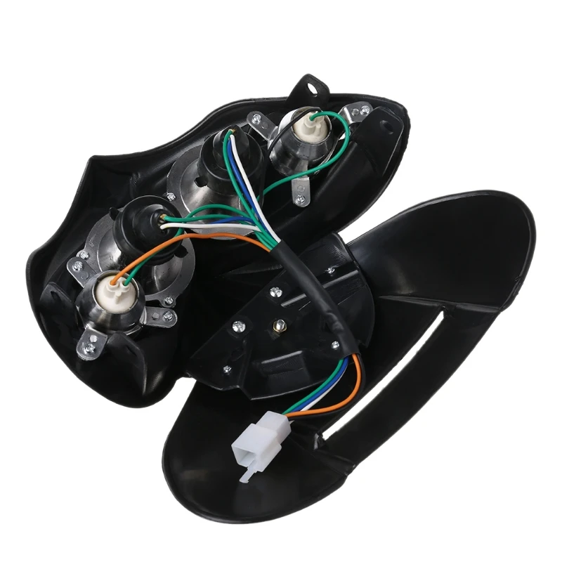 

Universal Motocross Headlight Fairing Head Lamp High / Low Beam Dual 87HE