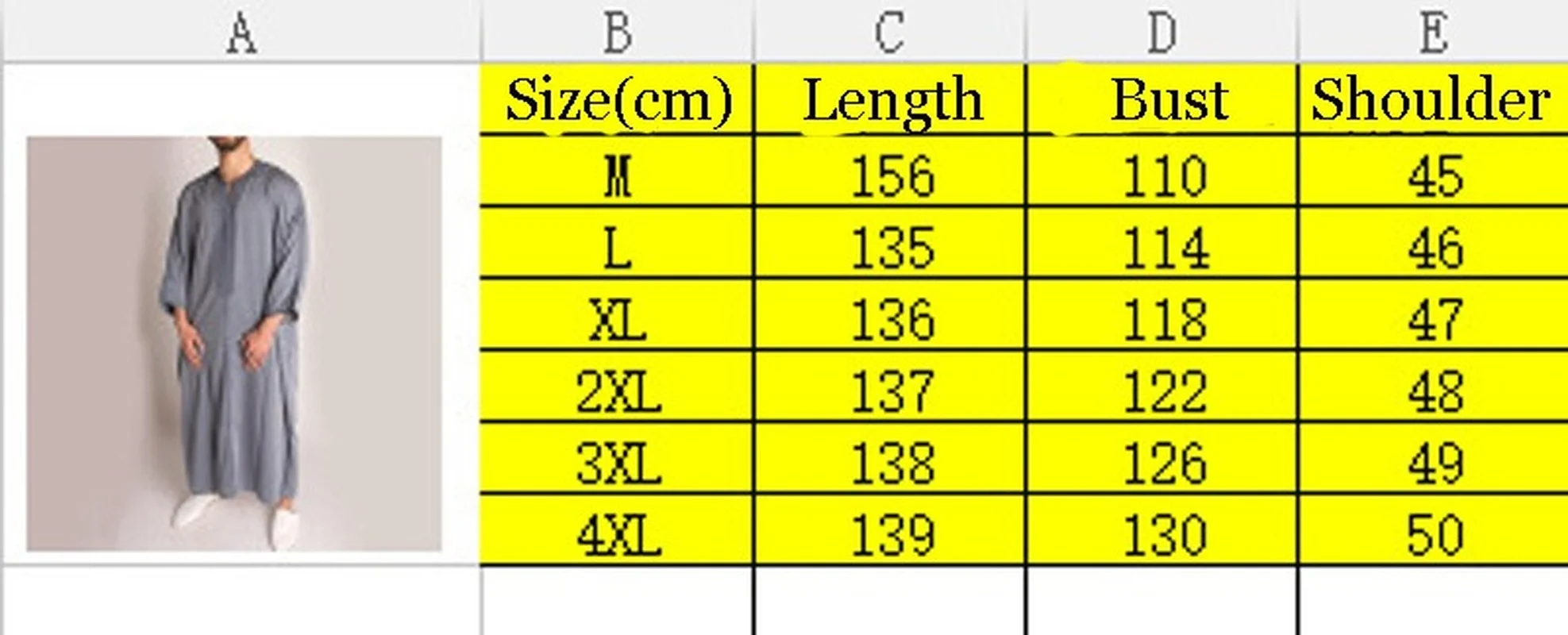 Muslim Men Robe Jubba Thob Islamic Clothing Dress Robe Saudi Arabia Abaya Middle East Arab Clothing Dubia High Quality Abaya