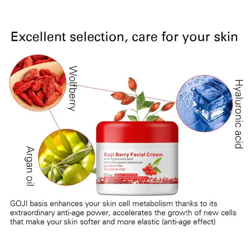 Крем для лица от морщин и пятен Годжи 100 г увлажняющий крем удаления пятен|Ночные