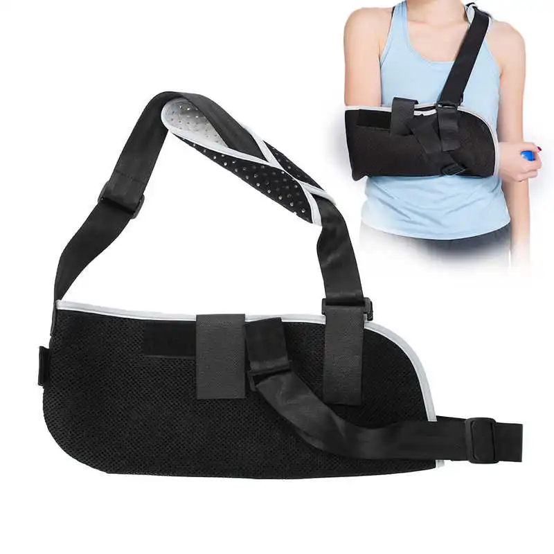 

Adjustable Medical Arm Shoulder Sling Elbow Support Immobilizer Brace Broken Fractured Arm Straps Injury Sprain Arms Brace Sling