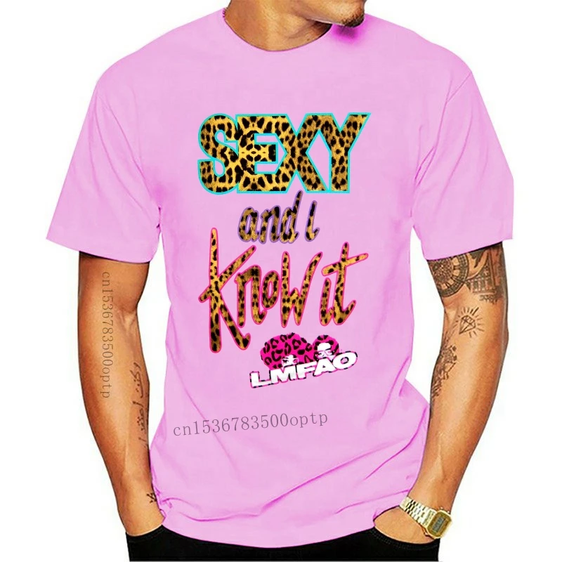 Новые привлекательные мужские футболки я его знаю модель LMFAO 2021 года! | Мужская