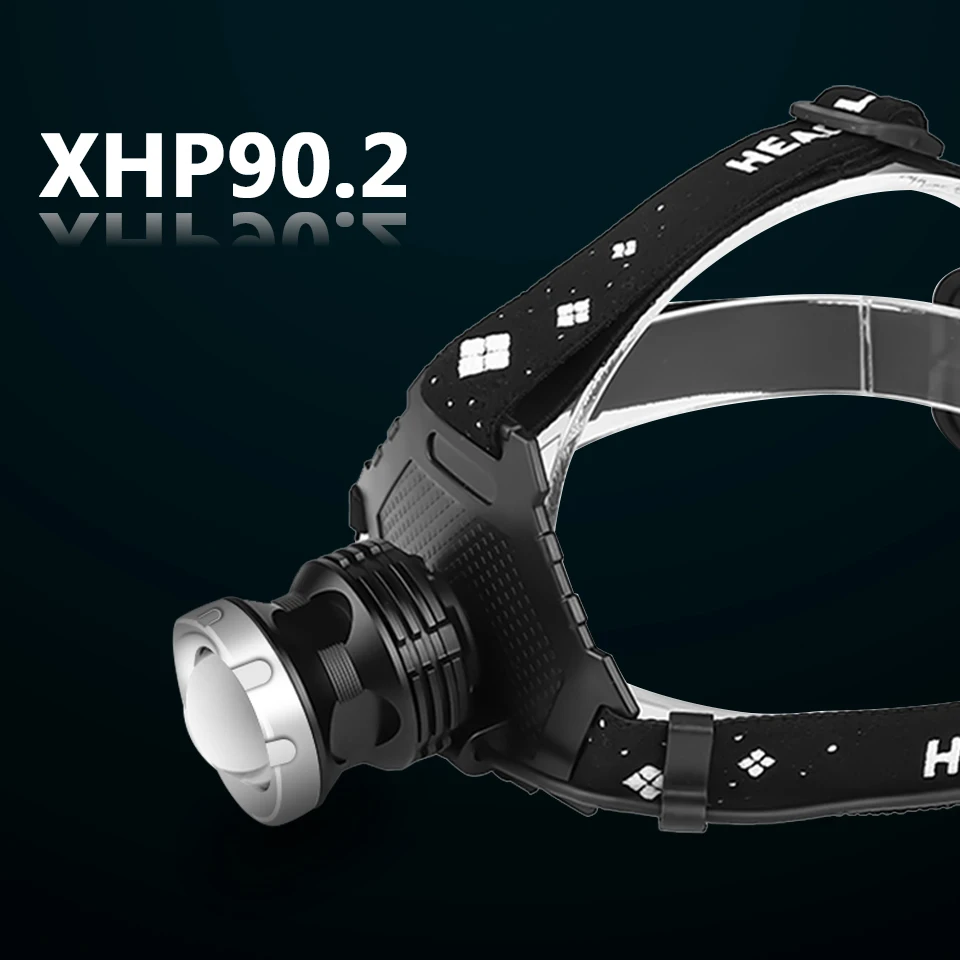 

Litwod XHP90.2 Super Bright USB Rechargeable Led Headlamp Most Powerful Headlight Fishing Camping Zoom Torch 18650 Battery