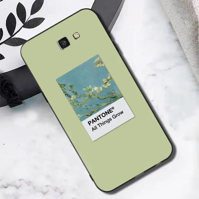 Винсент Ван Гога Пантон эстетическое искусство чехол для телефона Samsung J6 J7 J2 J5 prime