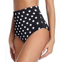 high waist bikini shorts plus size women swimwear pants sexy bathing suit solid color new women swimming bikini bottoms