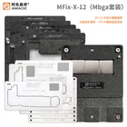 AMAOE MFIX-X-12 MBGA комплекты средний слой NAND реболлинг трафарет наборы для iphone XXSMAX11 11P11 12 12ProMaxmini