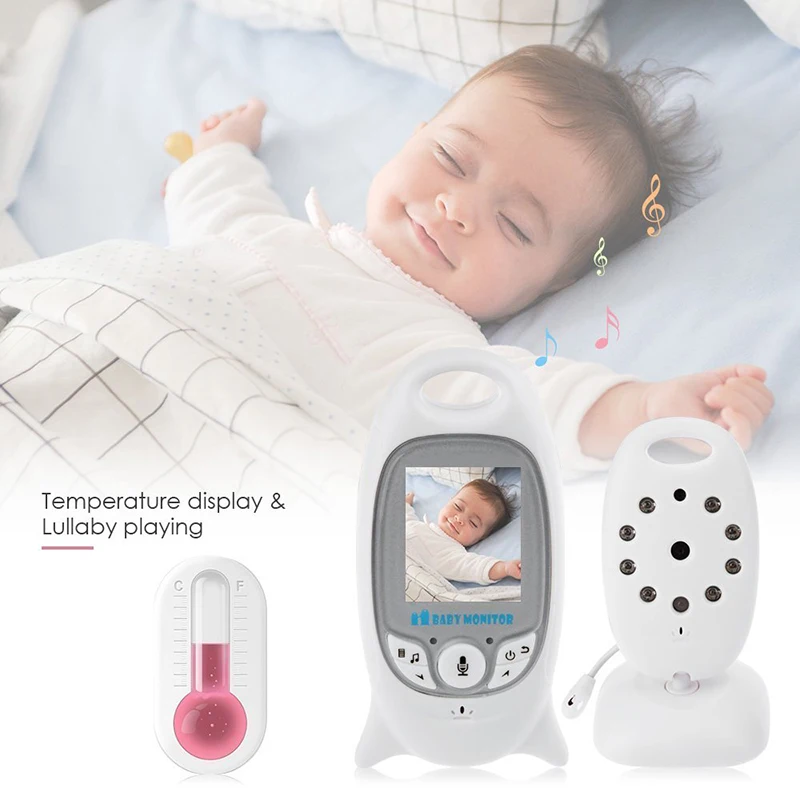 2 4 ГГц беспроводной детский фотоаппарат 0 дюймов ЖК экран видео монитор младенца