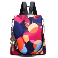 wonderlife fashion anti theft school bag waterproof oxford school bag cute style school bag back pocket design backpack
