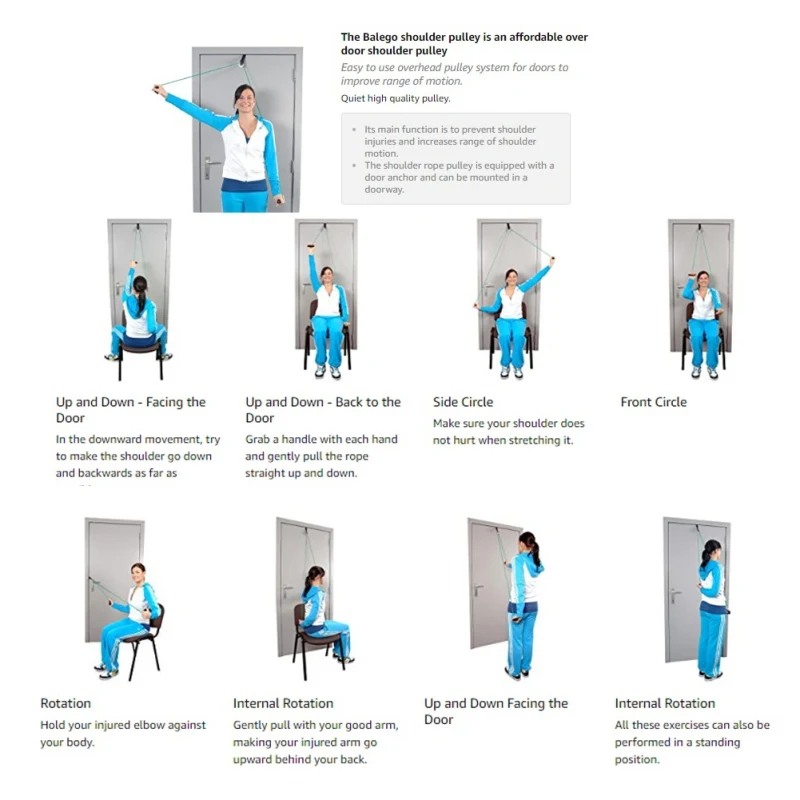 

Shoulder Rope Pulley For Exercise And Therapy