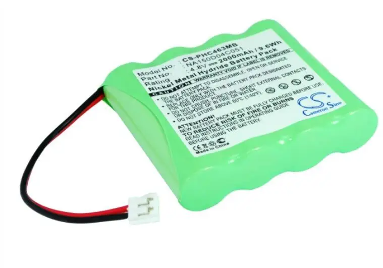 Кэмерон китайско 2000 мА/ч Батарея для Philips SBC EB4880 SC463 SC465 SC467 SC468 SC469 SC491