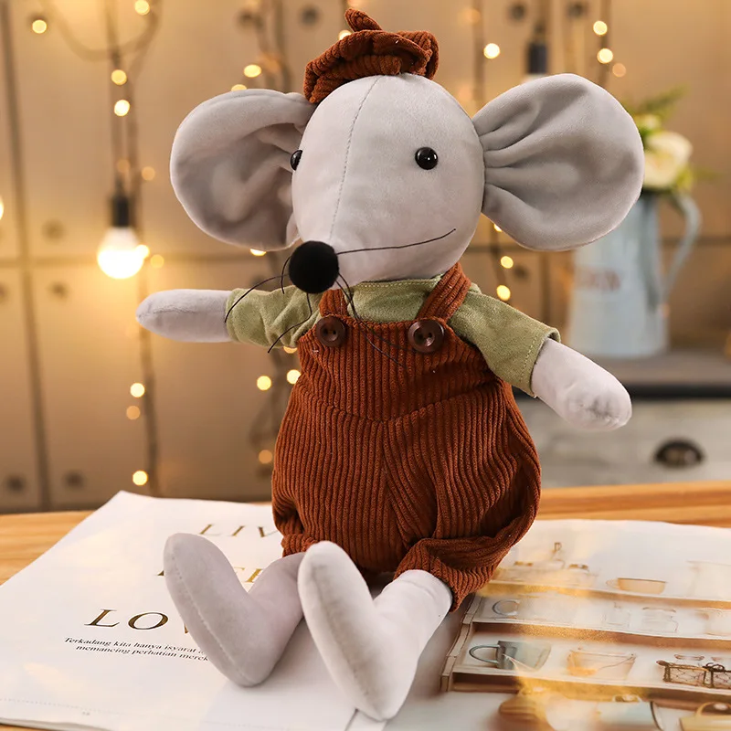 

Cute Ballet Mouse Plush ToysSoft Baby Finger Pillow Kawaii Stuffed Lovely Dressing Animals Dolls for Kids Girls Birthday Gifts