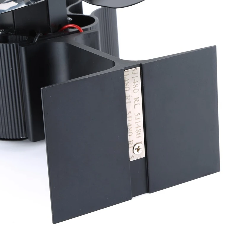 

HOT-Black Fireplace 5 Blade Heat Powered Stove Fan Wood Burner Eco Friendly Quiet Fan Home Efficient Heat Distribution