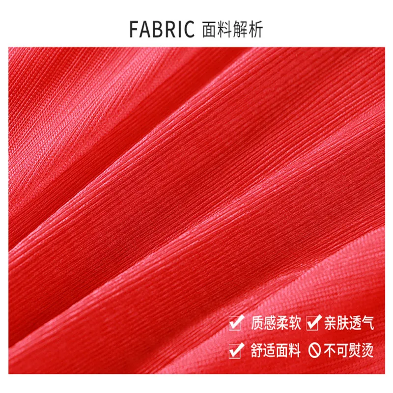 

Miyake Pleated Women's Dresses Spring/Summer 2021 New Fashion Comfortable Loose Large Size Mid-length Fake Two Piece Dress Women