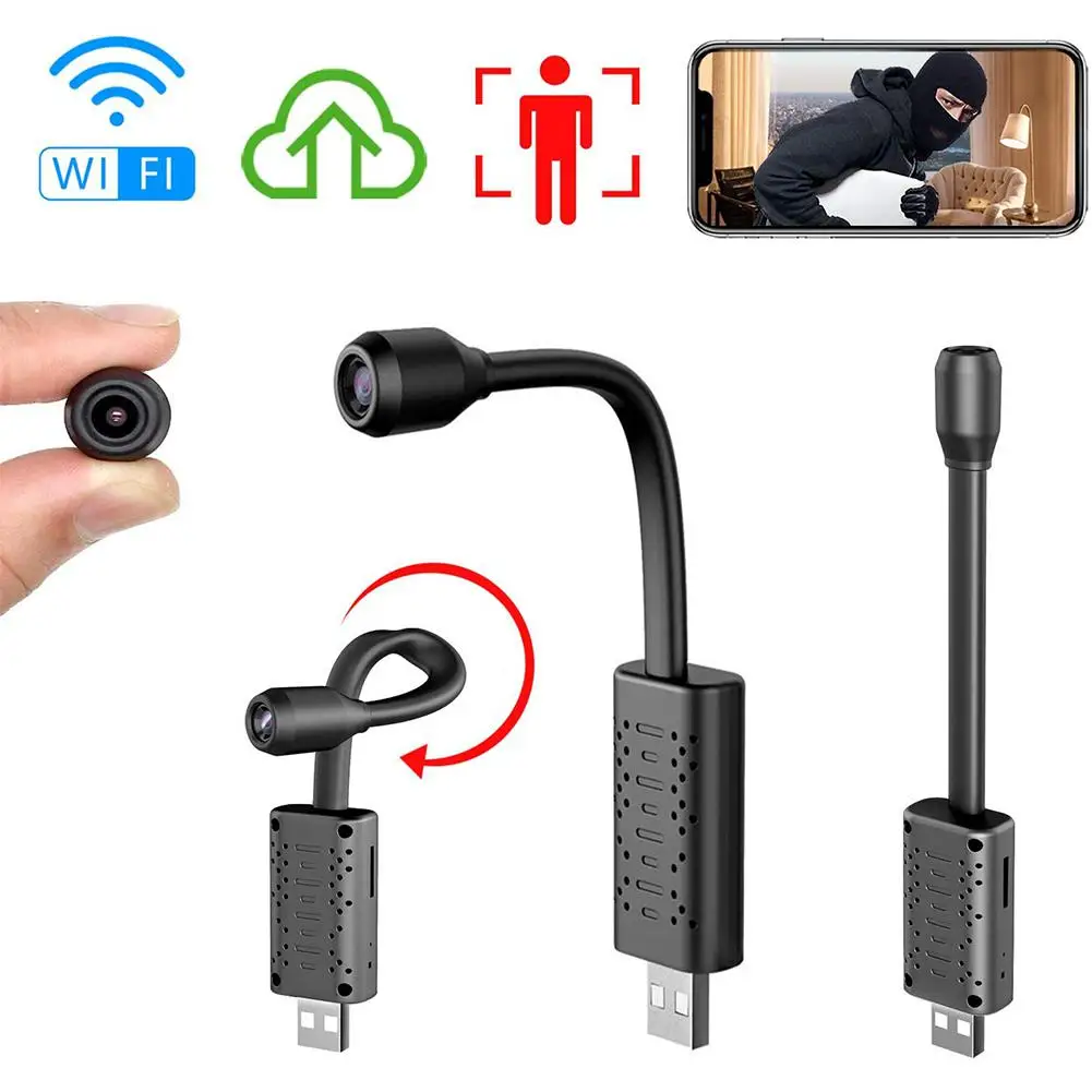 Портативная широкоугольная USB камера TWISTER.CK с высоким разрешением Wi Fi удаленная
