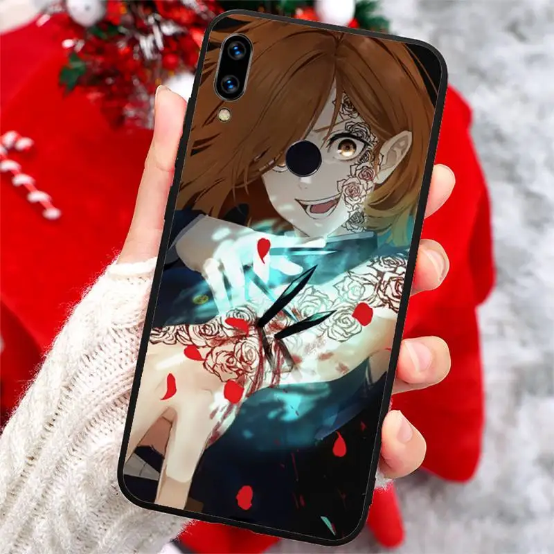 

Jujutsu Kaisen Kugisaki Nobara Phone Case For Xiaomi Redmi note 7 8 9 t max3 s 10 pro lite coque shell cover funda