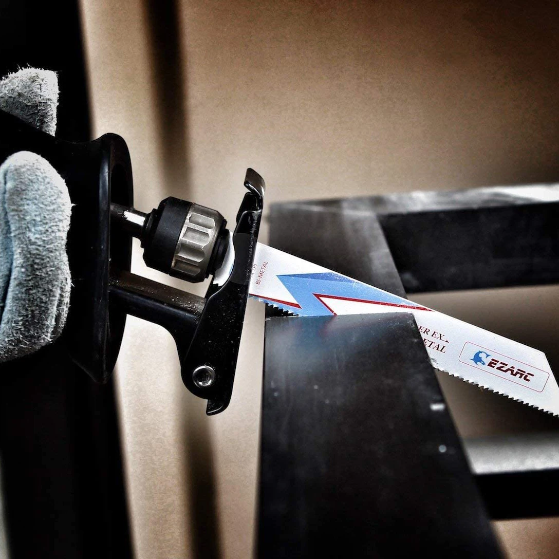Полотно для сабельной пилы EZARC 150 мм 5 шт. биметаллическое кобальтовое сабельное