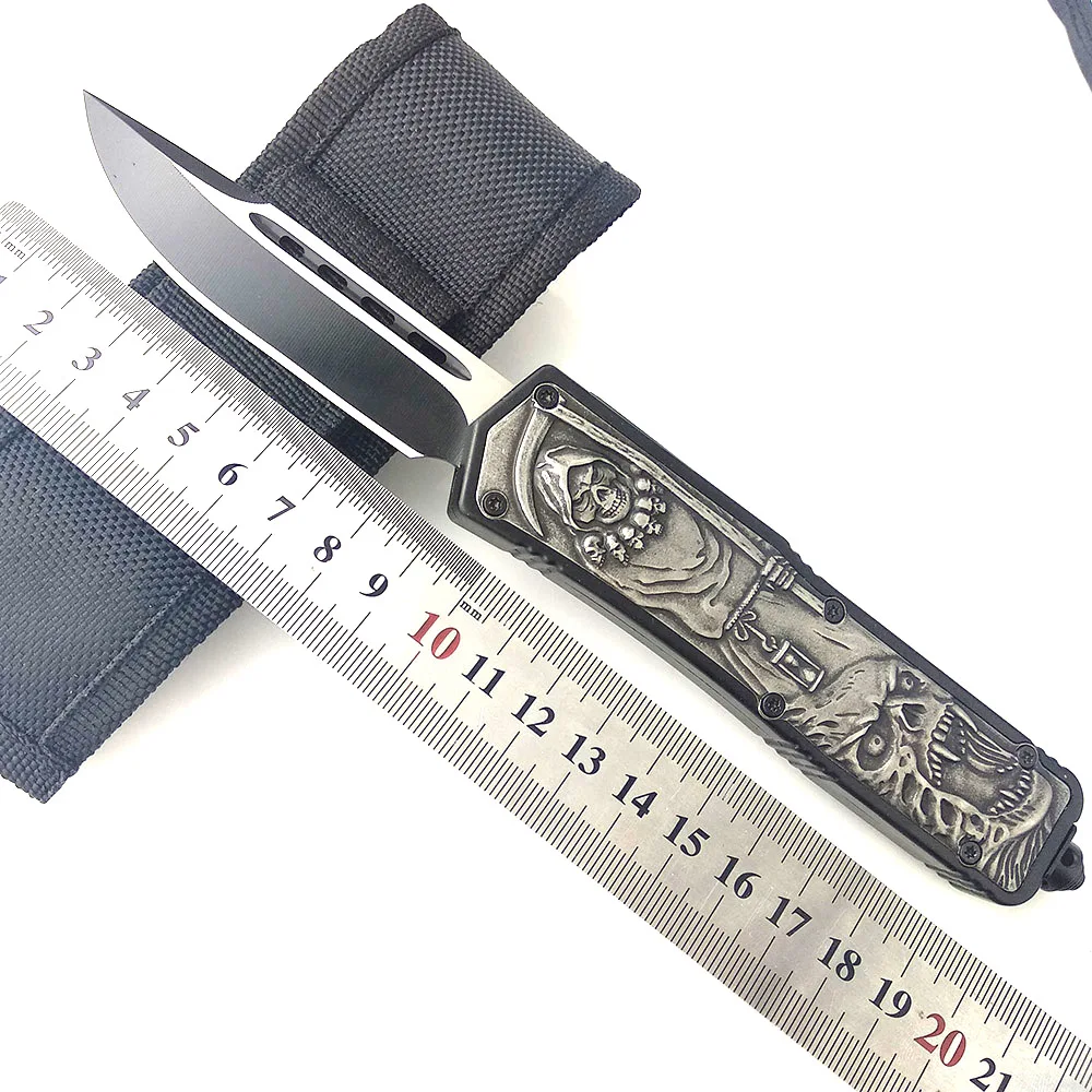 LIONOD019- A012 Нож на открытом воздухе портативный тактический самообороны охотничий кемпинг ножи лезвие D2 фиксированный инструмент EDC.