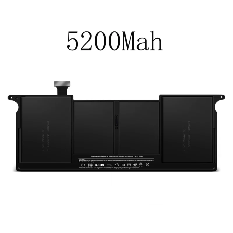 Новый внутренний аккумулятор для ноутбука mac Macbook air A1370 A1465 a1375 A1406 A1495 MD223 MD224 MC968 A
