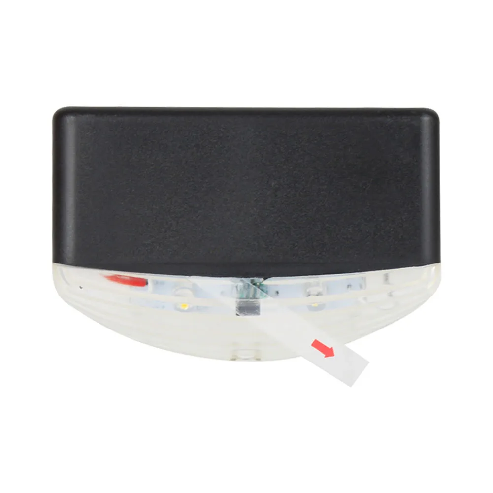 

4pcs Solar Wall Light Outdoor Waterproof Patio Stair Fence Lamp Yard Lawn Garden Decoration Solar Light Stair Lights Solar Power