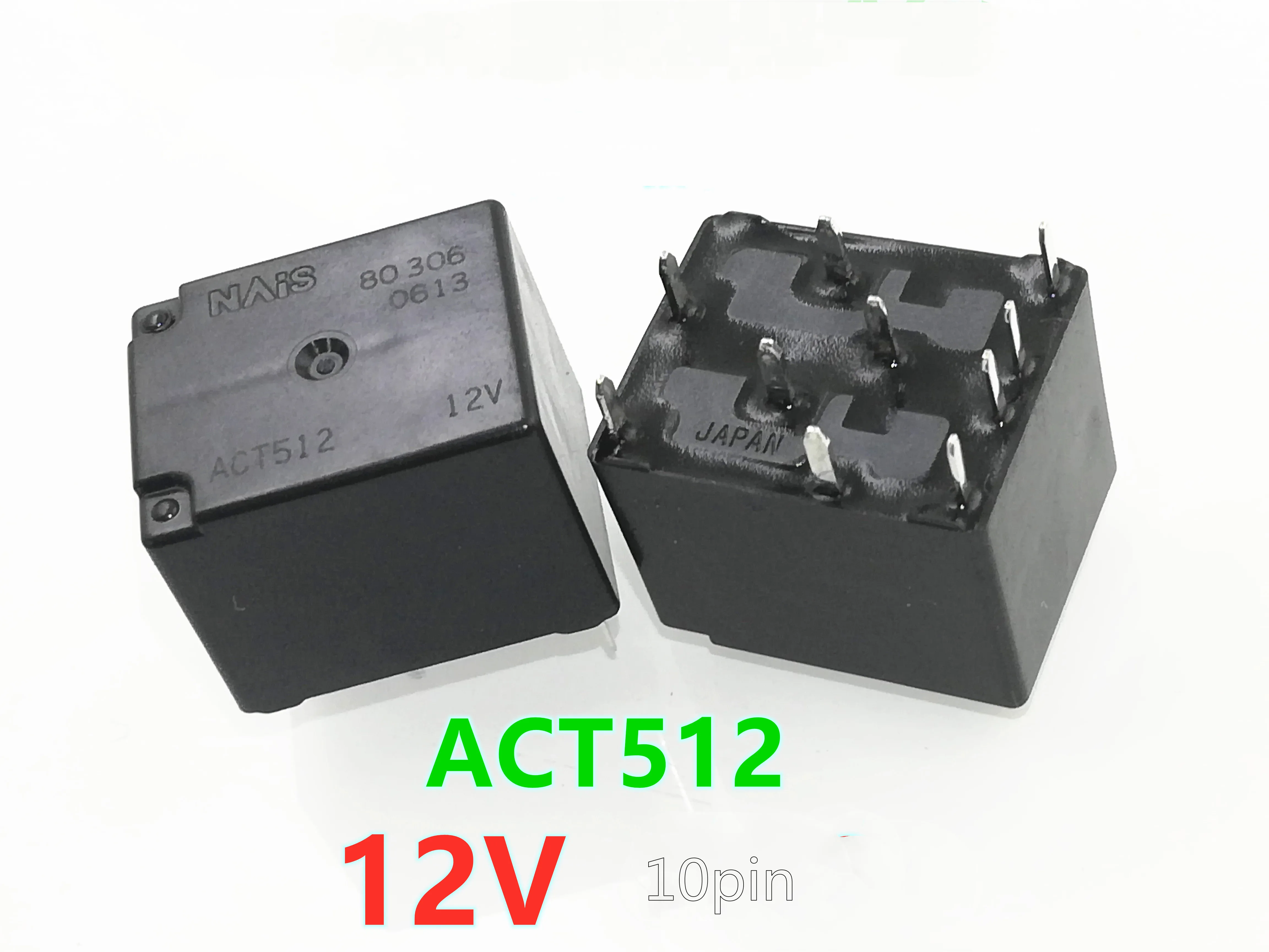 10 шт. Новое реле Φ Act512 A06 12 В 12 В постоянного тока 12 В 20 А 12 В J518 A6l реле рулевого замка