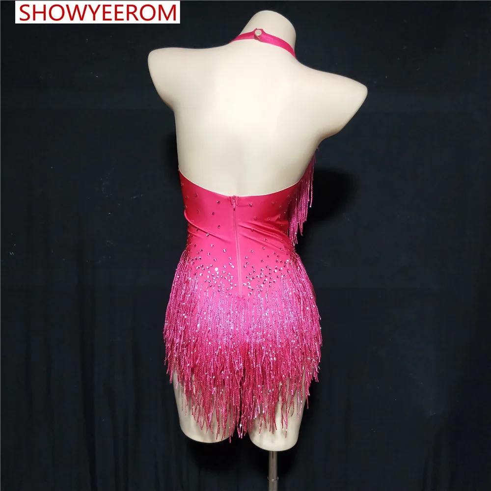 Стразы комбинезон с длинным рукавом эластичное сексуальное боди для женщин День