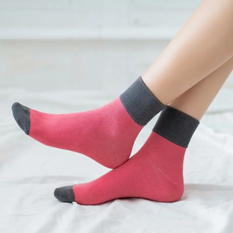 Women's Socks Street Casual Cool Harajuku Happy Art Cotton Fashion | Женские носки и чулки