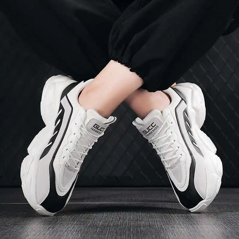 

Non-Slip Casual Sneakers International Brand Red Shoes Height Increase Men's Sports Shoe Snakers Espadrille For Men Red Tennis