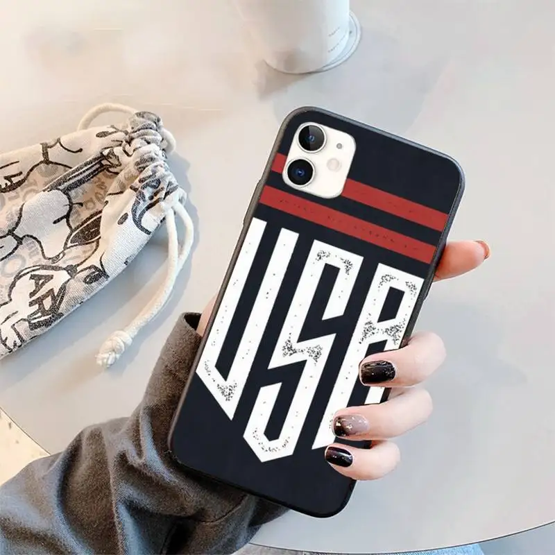 

America USA Flag Novelty Phone Case for iPhone 11 12 mini pro XS MAX 8 7 6 6S Plus X 5S SE 2020 XR
